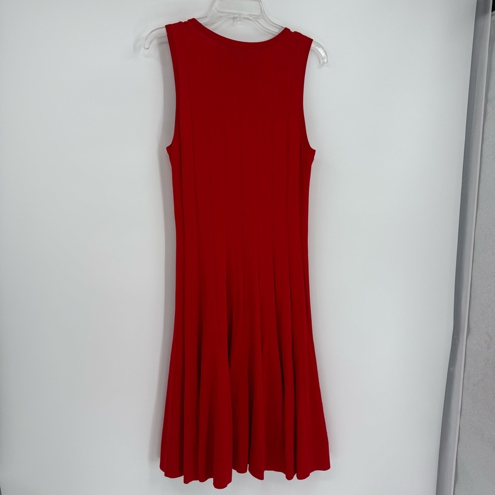 Lauren Ralph Lauren Red Midi Dress - Picture 6 of 9